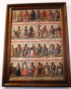 Example of a Casta painting (wikipedia) 